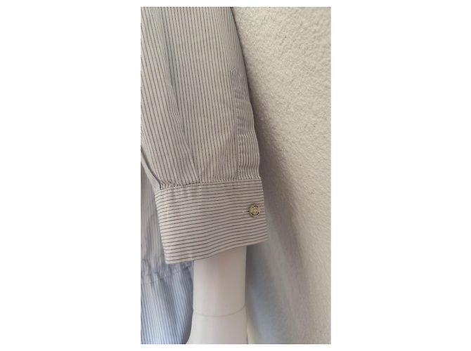 Robe chemise rayée Louis Vuitton - vue 4