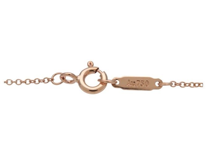 Pendente Open Circle Tiffany & Co. in oro rosa 18K con diamanti Small - vista 5