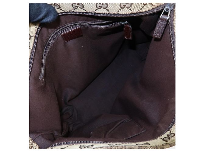 Bolsa Messenger Gucci Web Strap GG Canvas Small - vista 5