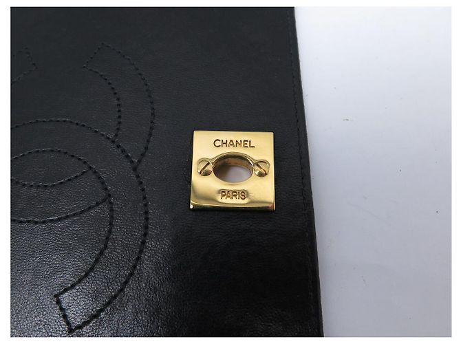 CHANEL TIMELESS PM HANDTASCHE AUS SCHWAREM STEPPLEDER - Ansicht 9