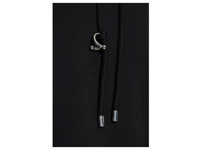 Sportmax Hoodie aus schwarzer Baumwolle - vue 5