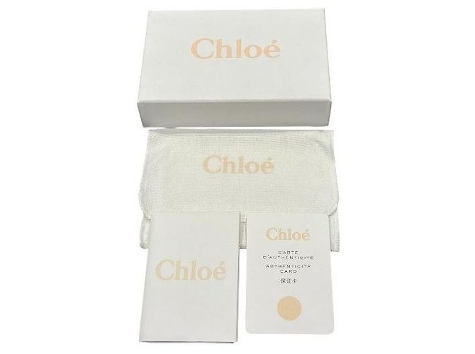Chloé Portefeuille Chloe Daryl en cuir à trois volets - vue 5