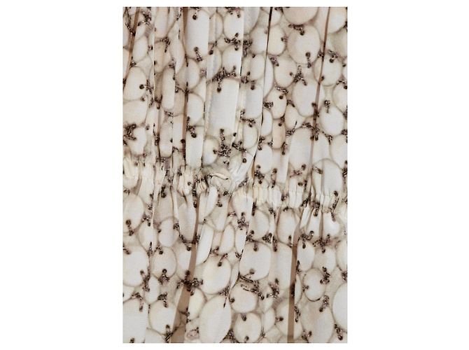 Isabel Marant Top Synda de seda crema - vista 5