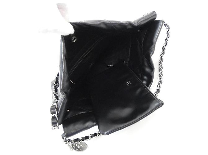 Borsa a tracolla Chanel 22 Line in vitello - vista 8