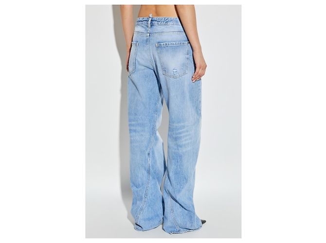 Jeans Dsquared2 D2 Twisted Azul Claro - vista 4