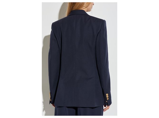 Blazer in lana blu navy Dsquared2 - vista 4