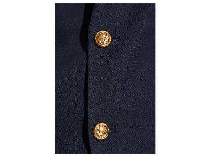 Blazer in lana blu navy Dsquared2 - vista 5