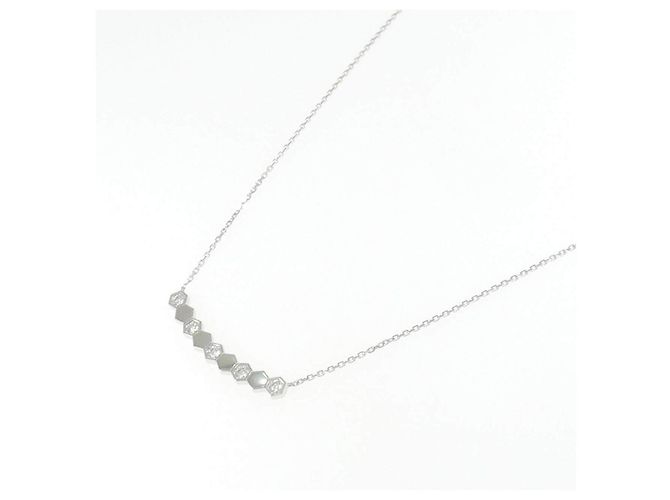 Collana Chaumet Bee My Love Oro Bianco 750 e Diamanti - vista 2