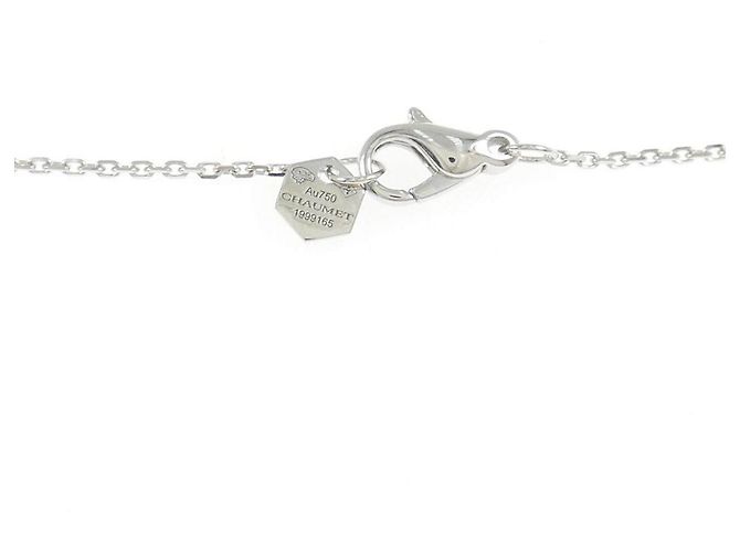 Collana Chaumet Bee My Love Oro Bianco 750 e Diamanti - vista 5