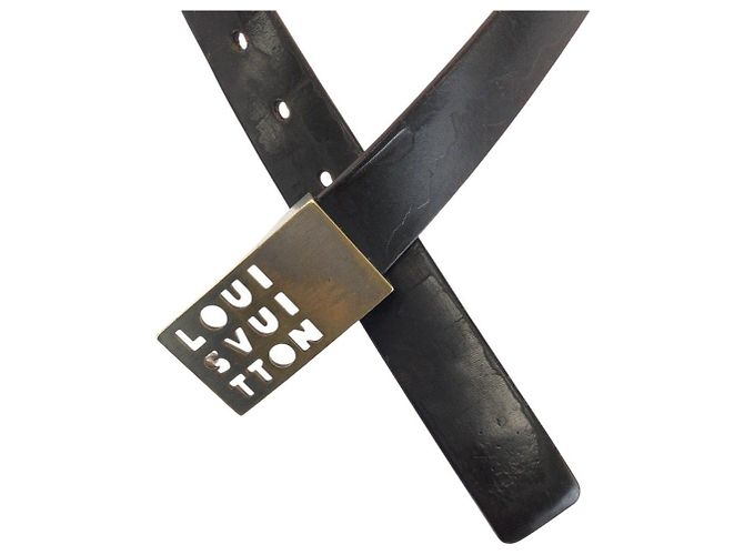 Cintura in pelle Louis Vuitton LST - vista 9