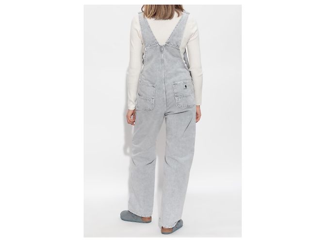 Autre Marque Overol de denim Carhartt WIP gris - vista 4