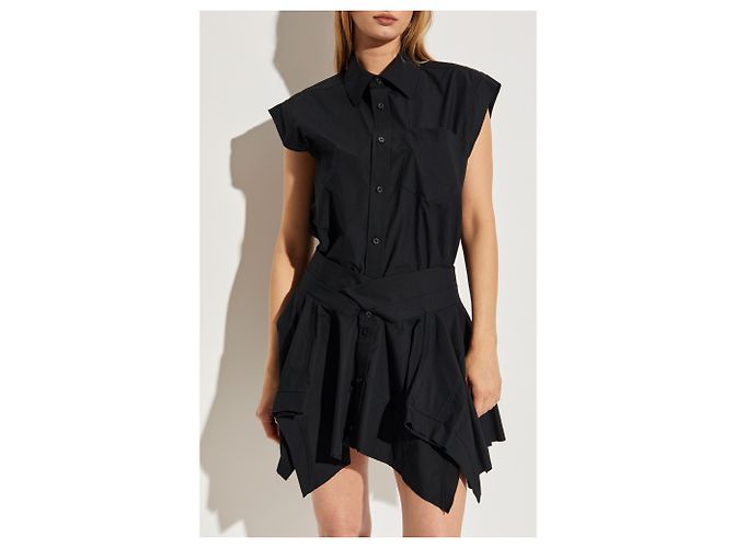 T By Alexander Wang Dress with asymmetrical hem - view 3