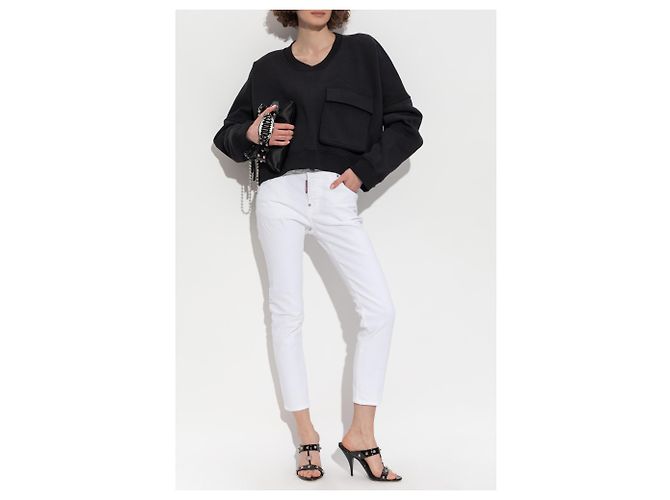 Dsquared2 Sweatshirt mit Tasche - Ansicht 2