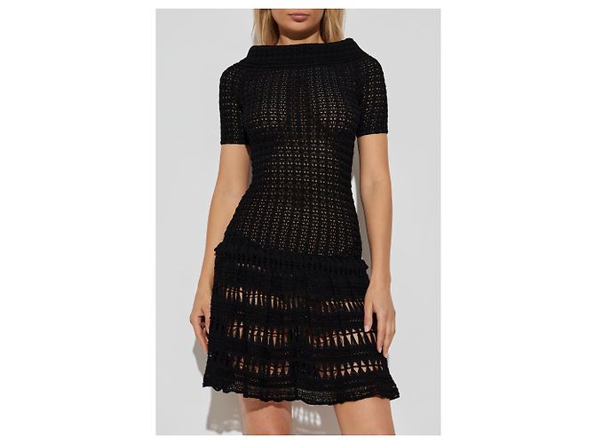 Robe Charlotte Isabel Marant Noire - vue 3
