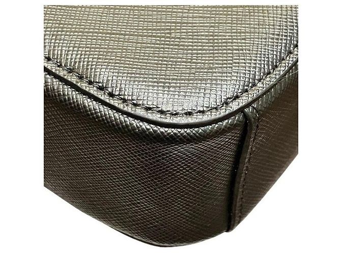 Borsa a tracolla Kate Spade nera in PVC - vista 5