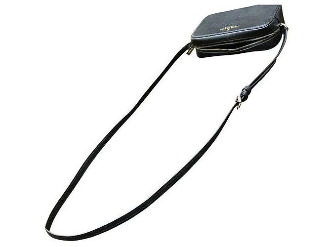 Borsa a tracolla Kate Spade nera in PVC - vista 7