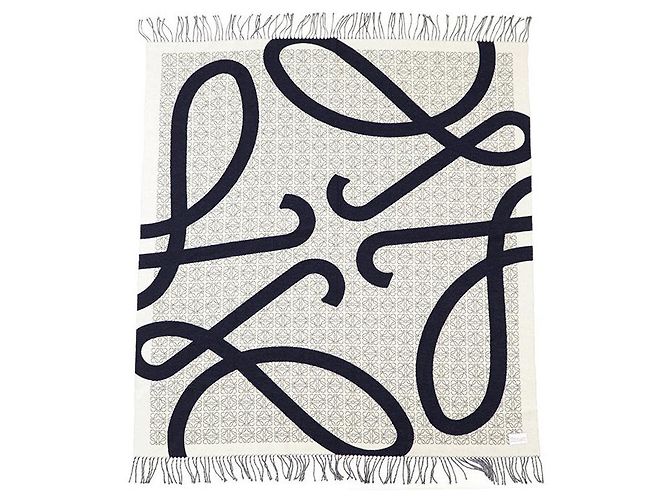 Coperta in lana Loewe Anagram - vista 2