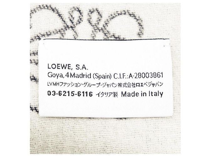 Coperta in lana Loewe Anagram - vista 7