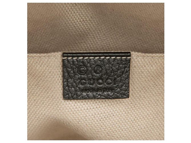 Gucci Soho Interlocking GG Leder-Rucksack - Ansicht 5