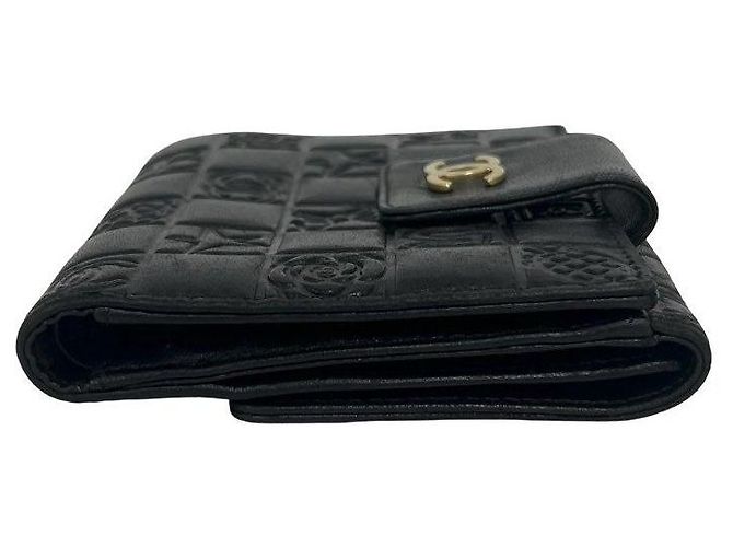 Carteira Bifold Chanel Icon Coco Mark em pele de cordeiro - vista 5