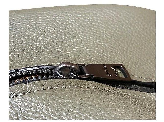 Borsa Coach Hadley Hobo in tela e pelle - vista 9