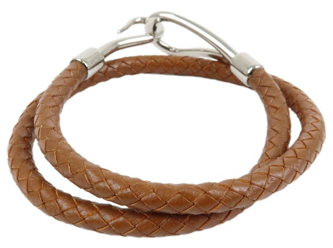 Hermès Hermes Jumbo Hook Double Tour Pelle e Metallo - vista 2