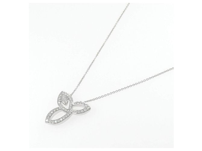 Collana Harry Winston Lily Cluster Platinum950 Diamond - vista 2