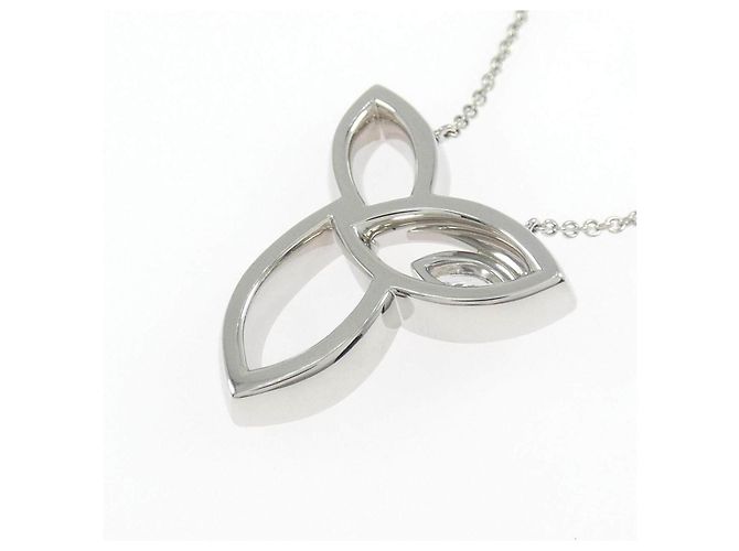 Collana Harry Winston Lily Cluster Platinum950 Diamond - vista 4