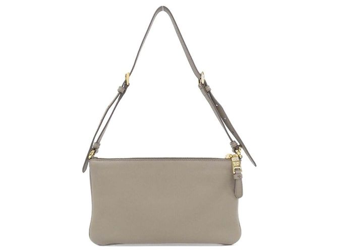 Borsa a tracolla Prada Soft Grain - vista 2