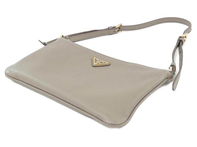Borsa a tracolla Prada Soft Grain - vista 3