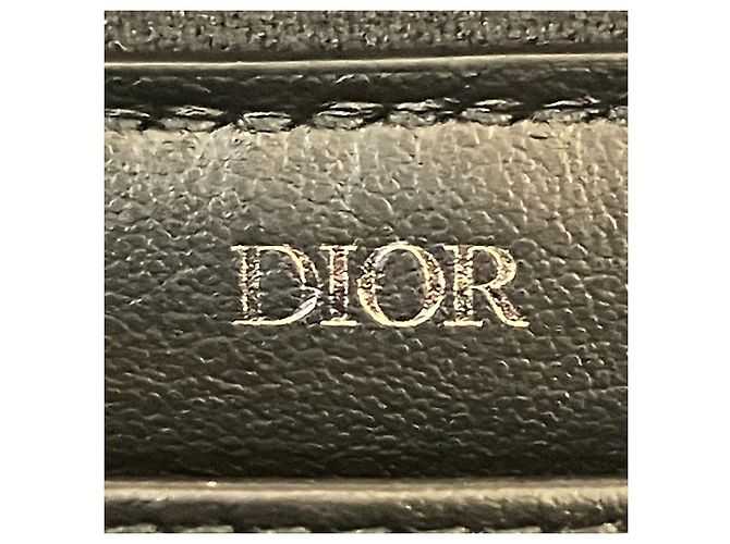 Portafoglio lungo con zip Dior Saddle - vista 4