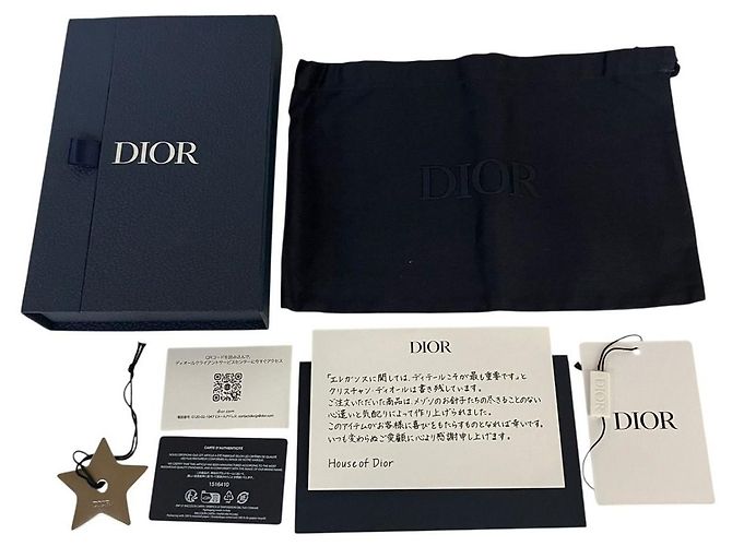 Portafoglio lungo con zip Dior Saddle - vista 5