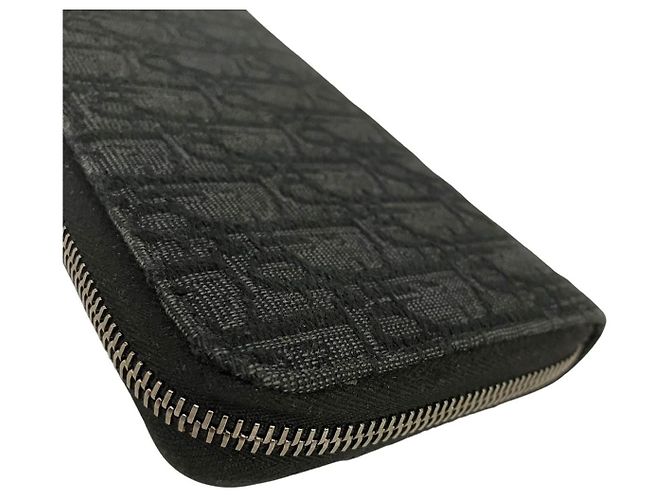 Portafoglio lungo con zip Dior Saddle - vista 9
