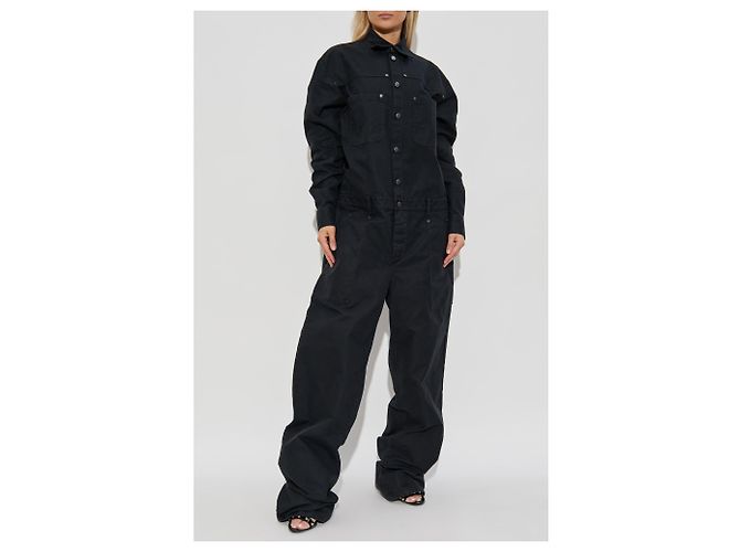 Mono de algodón negro Dsquared2 - vista 3