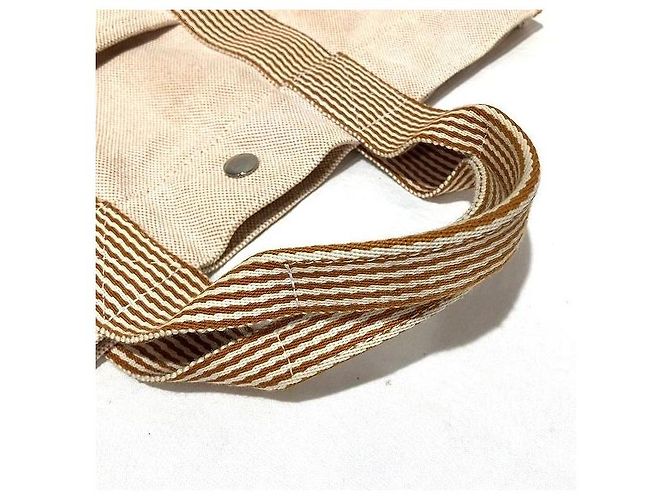 Hermès Hermes New Foolt MM Canvas Tote Bag - Ansicht 9