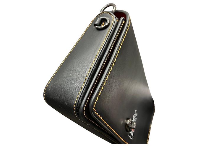 Coach Dinky Schultertasche aus Leder - Ansicht 9