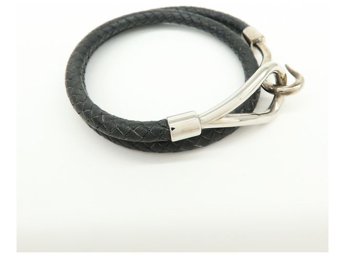 Hermès Hermes Jumbo Hook Double Tour Pelle e Metallo - vista 4