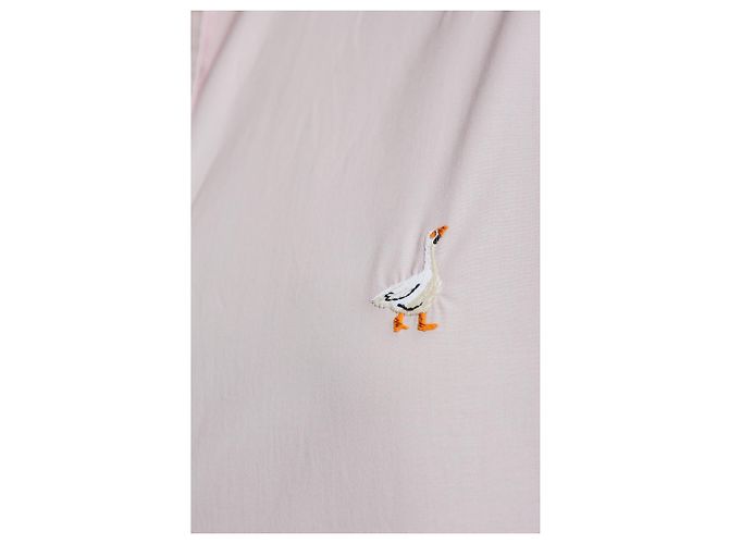 Moschino Logo Pink Cotton Shirt - view 5