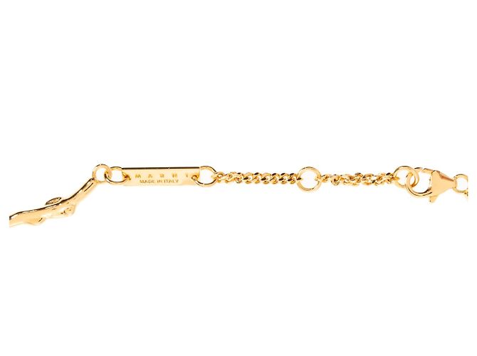 Colar Marni de pérolas e dourado - vista 3