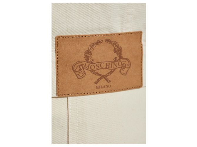 Moschino Denimjacke in Creme - Ansicht 5
