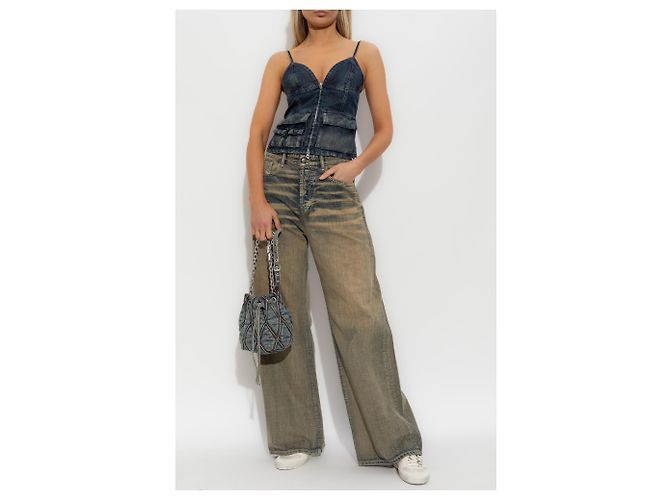 Diesel DE-MELLIS-S Top Blue Lyocell - view 2