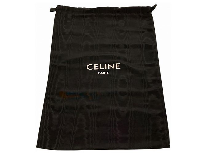 Céline CELINE Bolsa Tote Vertical Cabas Small em lona e couro - vista 5