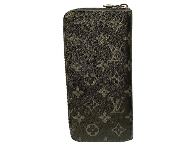 Portefeuille Louis Vuitton Vertikal Monogram Eclipse - vue 2