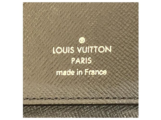 Portefeuille Louis Vuitton Vertikal Monogram Eclipse - vue 4