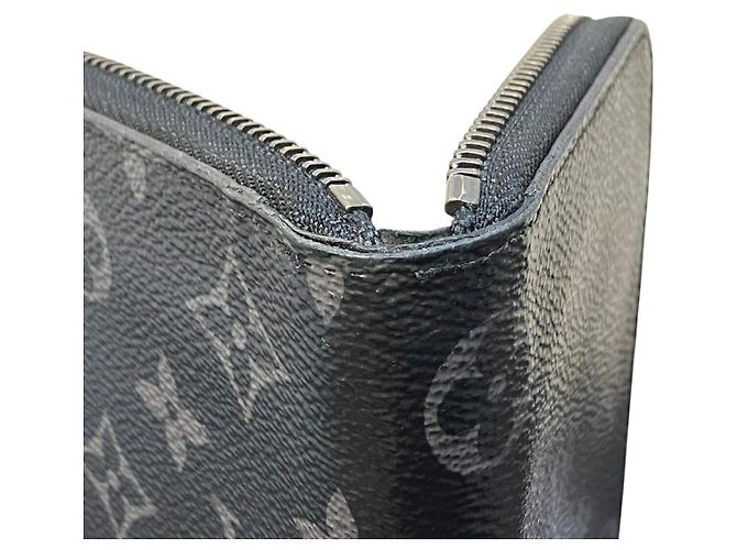 Portefeuille Louis Vuitton Vertikal Monogram Eclipse - vue 7
