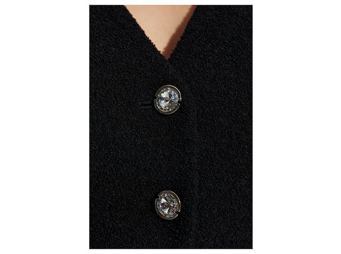 Alessandra Rich Blazer con bottoni lucidi - vista 5