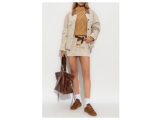 Isabel Marant Romane brown wool sweater - view 2