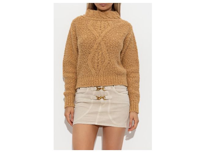 Isabel Marant Romane brown wool sweater - view 3