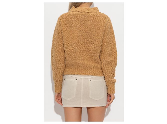 Isabel Marant Romane brown wool sweater - view 4