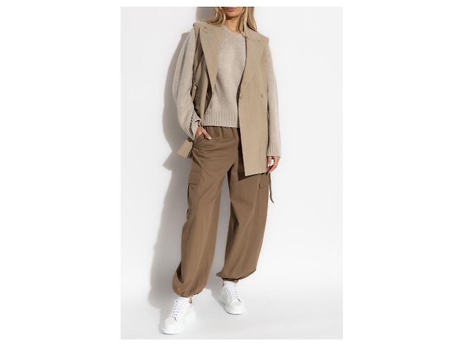Max Mara Pantalones "Glauco" con bolsillos - vista 2